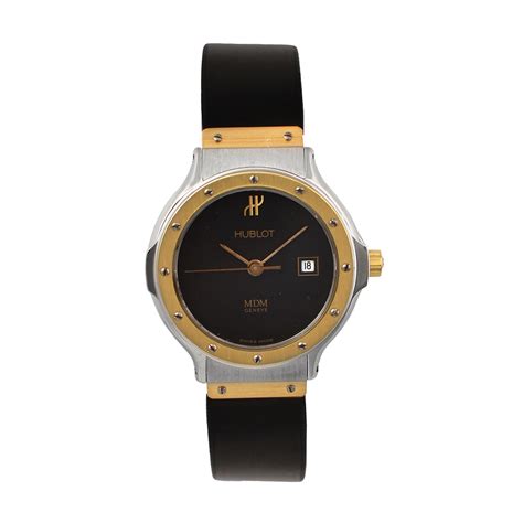 hublot classic steel lady|Hublot Classic 28mm Lady steel and gold .